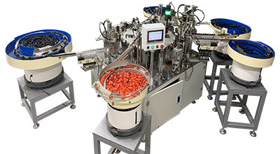 Valve assembly machine