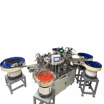 Wholesale Manufacturer Automatic Good Flexibility Double-ring Assembly Machine