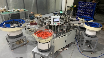 Multi-station Multiple Parts Five Assembly Steps Irrigation Valve Assembly Machine Fully Automatic Assembly Machine